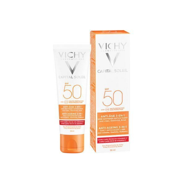 VICHY Capital Soleil Anti-Age SPF50+ krém 50 ml