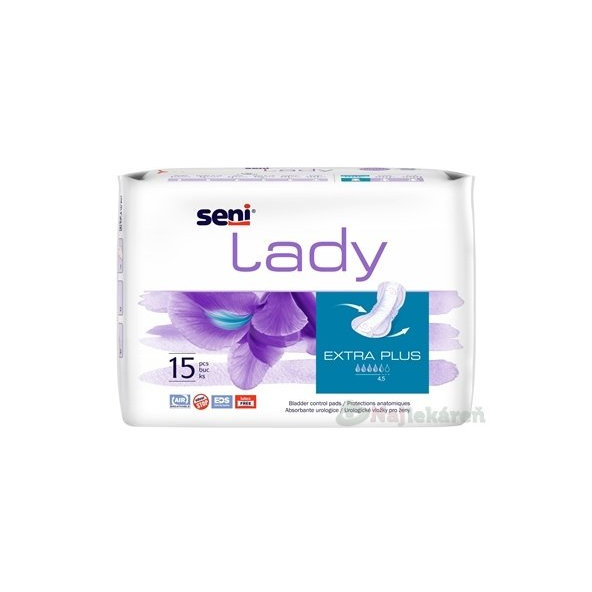Seni Lady Extra Plus urologické vložky pro ženy 15 ks