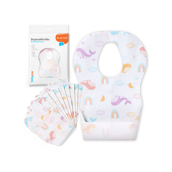 Babyono jednorázové bryndáky 6 m+ 10 ks