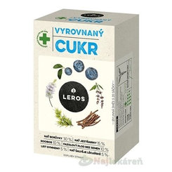 Leros Vyrovnaný cukr čaj 20x1 g