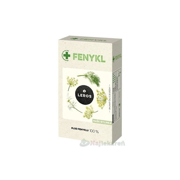 Leros Fenykl bylinný čaj 20x1,5 g