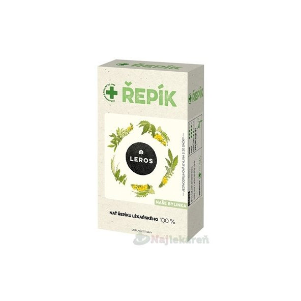Leros Řepík bylinný čaj 20x1,5 g