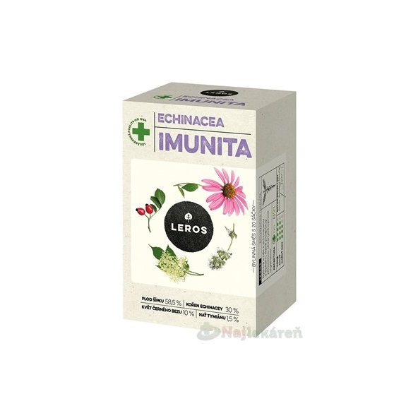 Leros Echinacea Imunita čaj 20x1,5 g