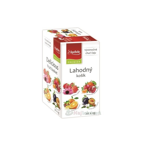 APOTHEKE Premier Lahodný košík ovocný čaj 20×2 g