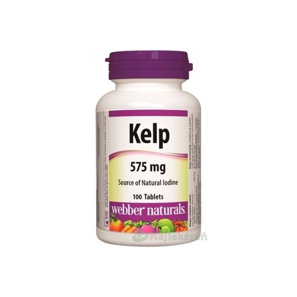 Webber Naturals Kelp 575 mg 100 tablet