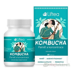 Liftea Kombucha Paměť a koncentrace 60 kapslí