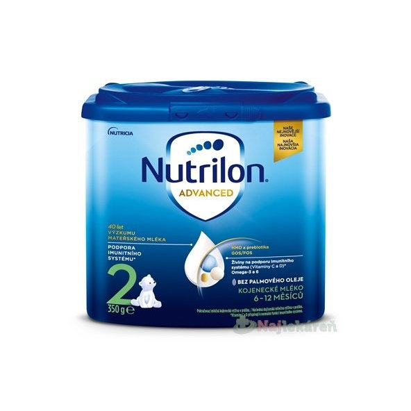 Nutrilon Advanced 2 pokračovací kojenecké mléko 6–12 m 350 g