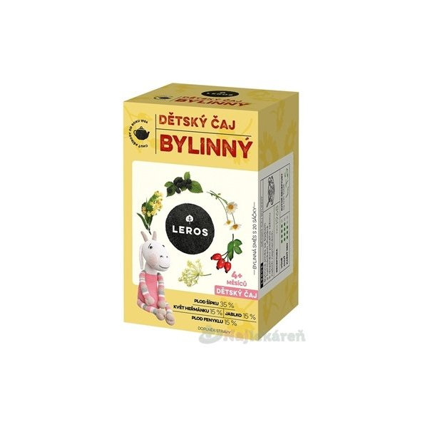 Leros Dětský bylinný čaj 20x1,8 g