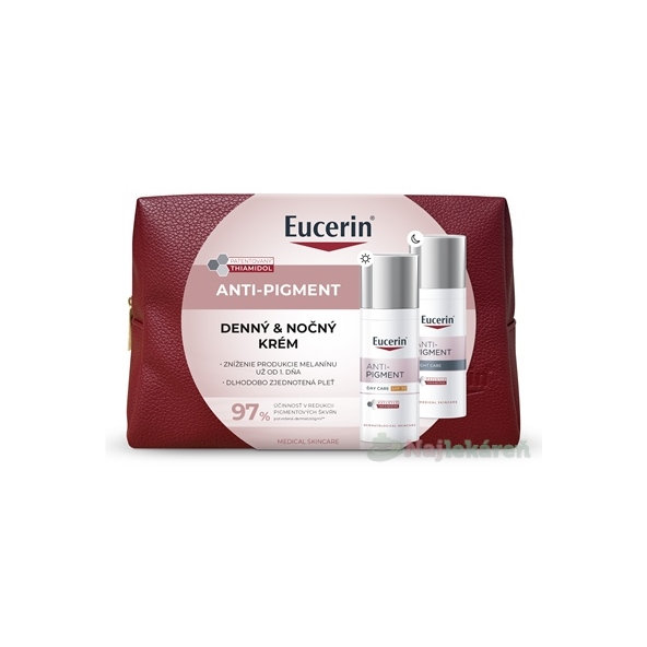 EUCERIN Anti-Pigment denní a noční krém 2×50 ml
