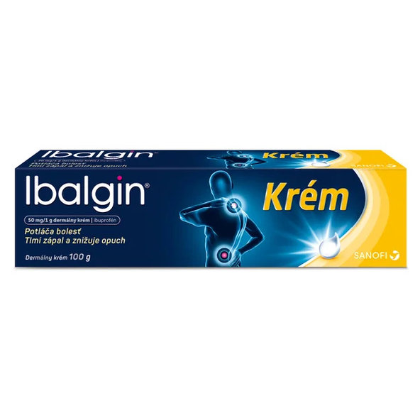 Ibalgin krém na bolesť a zápal 100 g