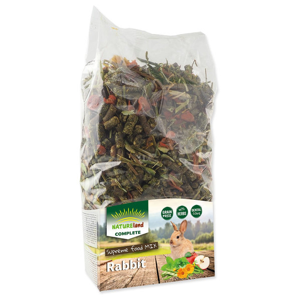 Nature Land Complete krmivo pro králíky a zakrslé králíky 1,4 kg