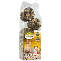 Nature Land Brunch sušenky s jablky a banány 120 g
