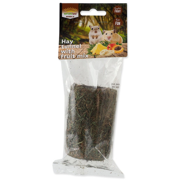 Nature Land Nibble tunel ze sena plněný ovocem 125 g