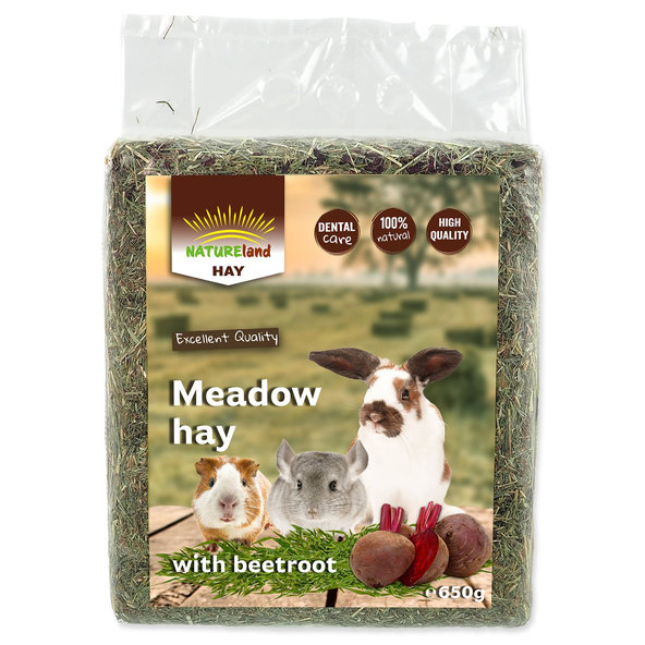 Nature Land Hay seno s červenou řepou 650 g