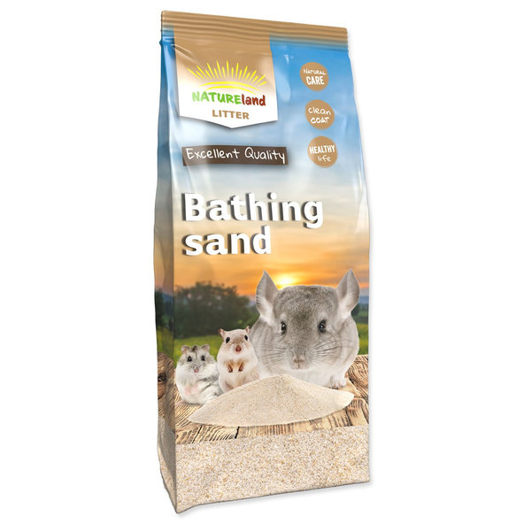 Nature Land koupací písek pro činčily 1 kg