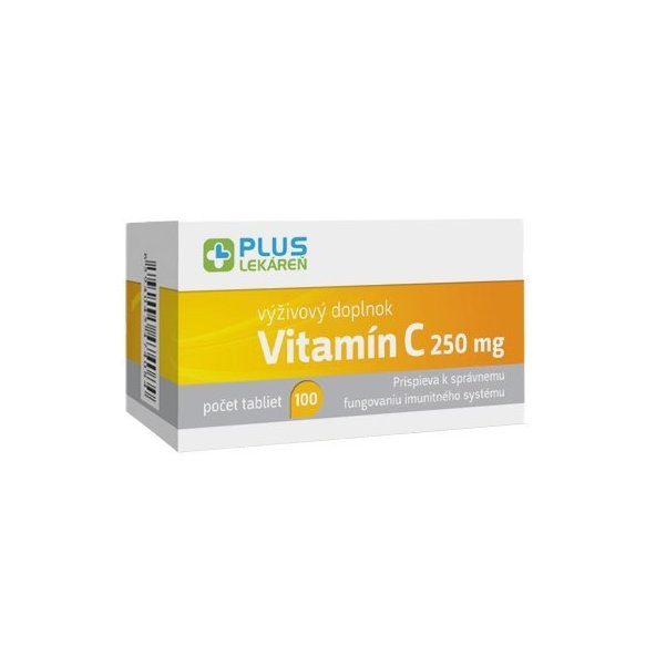 Plus Lekáreň Vitamín C 250 mg 100 tablet