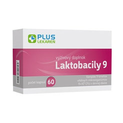Plus Lekáreň Laktobacily 9 60 kapslí