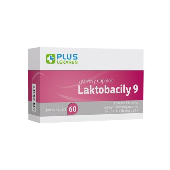Plus Lekáreň Laktobacily 9 60 kapslí