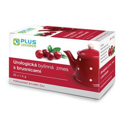 Plus Lekáreň urologická bylinná směs s brusinkami 20 ks