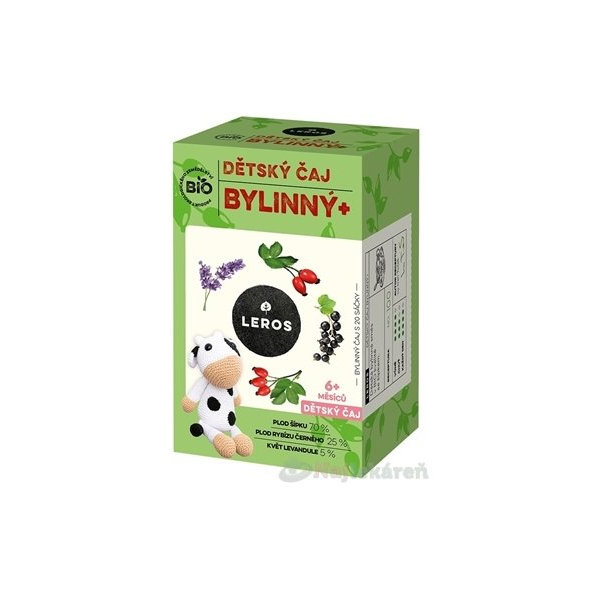 Leros BIO dětský bylinný čaj 20x2 g