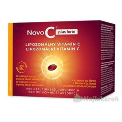 Novo C Plus Forte lipozomální vitamín C 60 kapslí