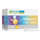 PLUS LEKÁREŇ Vitamín C + D3 + Zinek 90 tablet