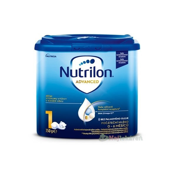 Nutrilon Advanced 1 počáteční kojenecké mléko 0–6 m 350 g