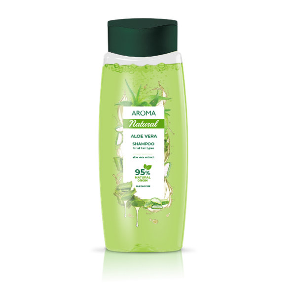 Aroma Aloe Vera šampon pro všechny typy vlasů 400 ml
