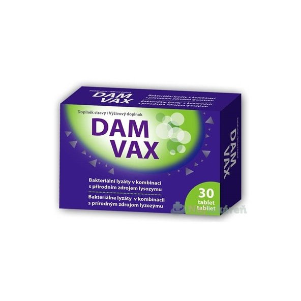DAMVAX tablety rozpustné v ústech 30 ks