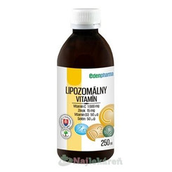 EDENPharma Lipozomální Vitamín C + Zn + D3 + Se 250 ml