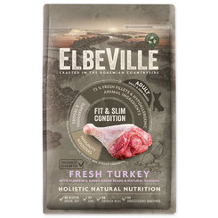 Elbeville Adult Mini Fit and Slim Fresh Turkey krmivo 4 kg