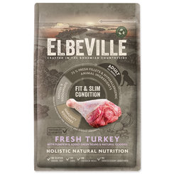 Elbeville Adult All Breeds Fit and Slim Fresh Turkey krmivo 4 kg
