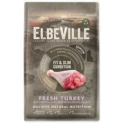 Elbeville Senior All Breeds Fit and Slim Fresh Turkey krmivo 4 kg