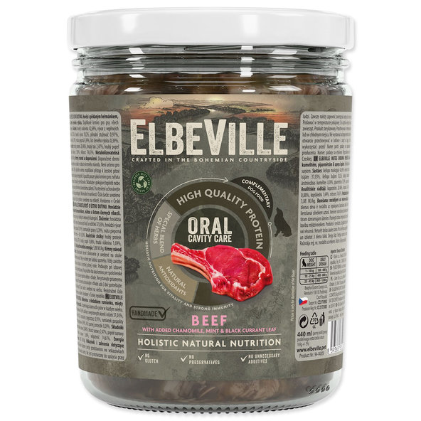 Elbeville Oral Cavity Care hovězí s heřmánkem 440 ml