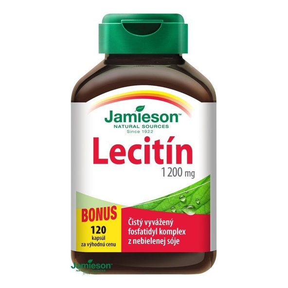Jamieson lecitin 1200 mg 120 kapslí
