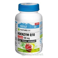 NATUREVIA Koenzým Q10 cardio 100 mg 60 kapsúl