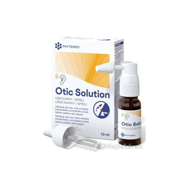 Phyteneo Otic solution ušní kapky sprej 10 ml