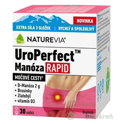Naturevia UroPerfect Manóza Rapid 30 sáčků