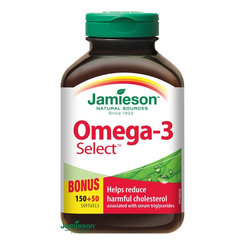 Jamieson Omega-3 Select 1000 mg 200 kapslí