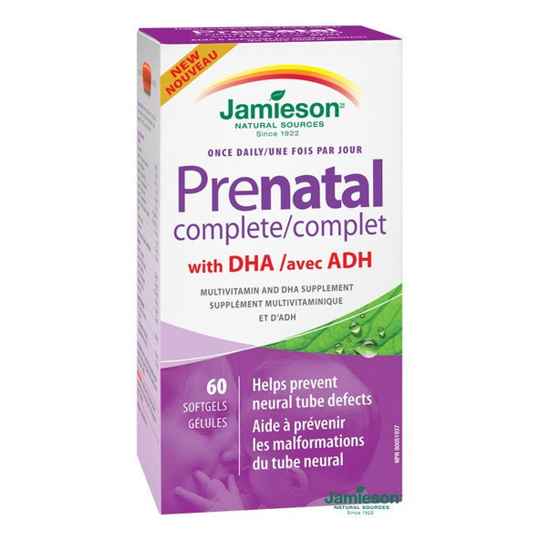 Jamieson Prenatal Complete + DHA + EPA 60 kapslí