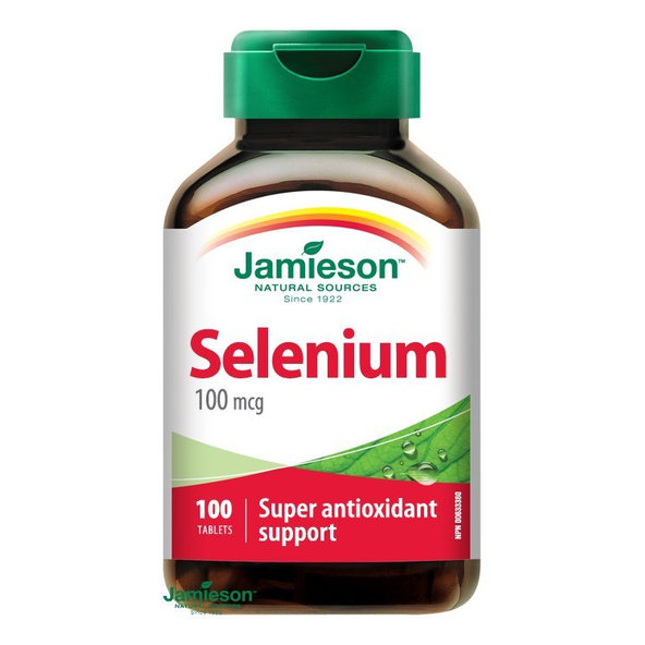 Jamieson selen 100 µg 100 tablet