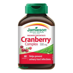 Jamieson brusinka komplex 500 mg 60 kapslí