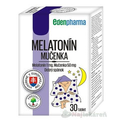 EDENPharma Melatonin 1 mg a Mučenka 30 tablet