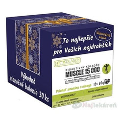asp Bioaktívny kolagén Muscle Vianoce 30 sáčků