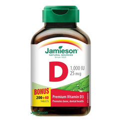 Jamieson Vitamin D3 1000 IU 240 tablet