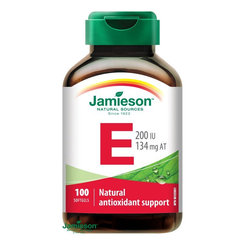 Jamieson Vitamin E 200 IU 100 kapslí