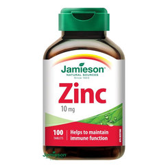 Jamieson Zinek 10 mg 100 tablet