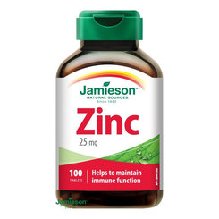 Jamieson Zinek 25 mg 100 tablet