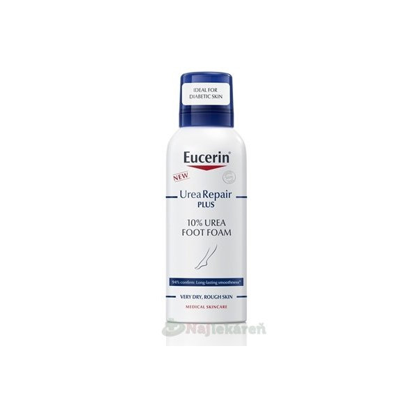 EUCERIN UreaRepair PLUS pěna na nohy 150 ml