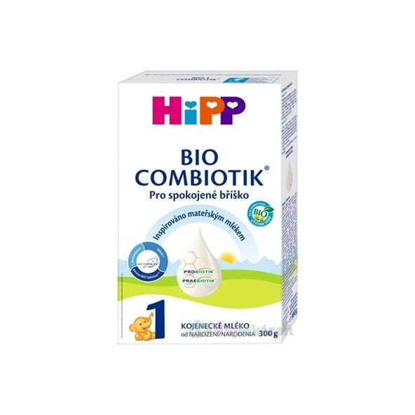 HiPP 1 BIO Combiotik počáteční kojenecká výživa od narození 300 g